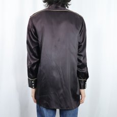 画像3: 30〜40's LEVI'S "RODEO SHIRT" サテンウエスタンシャツ SIZE15 1/2 (3)