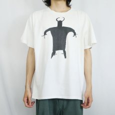 画像2: 90's USA製 アートプリントTシャツ XL (2)