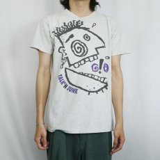 画像3: 90's NIKE 銀タグ USA製 "SHUT UP PLAYBALL" イラストプリントTシャツ M (3)