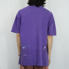 画像3: 90's USA製 イラストプリントTシャツ XL (3)