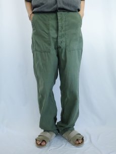 画像2: 60's U.S.ARMY ベイカーパンツ W32 (2)