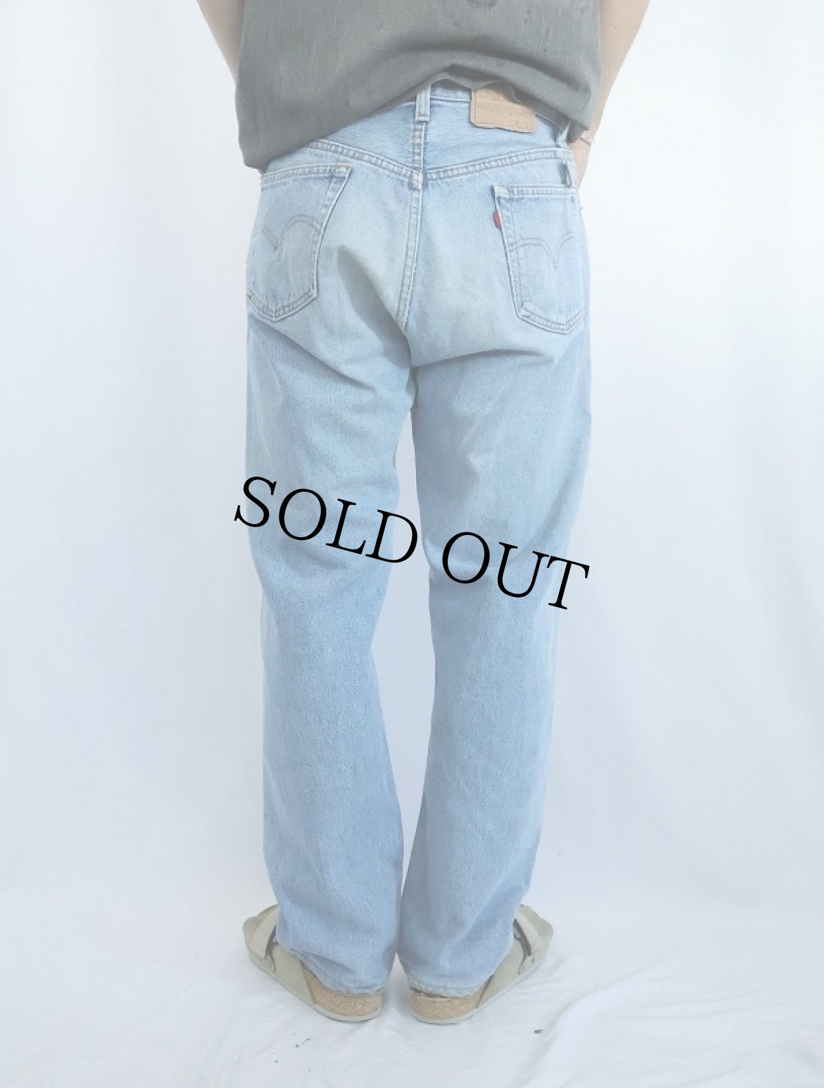 画像3: 80's Levi's 501 USA製 デニムパンツ W34 (3)