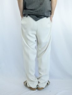 画像3: Tommy Bahama ヘリンボーン織り 2タック シルクスラックス W32 (3)