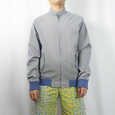 画像2: VOLCOM ヒッコリーストライプ柄 コットンスイングトップ M (2)
