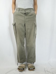 画像2: 80's GERMAN ARMY カーゴパンツ W32 (2)