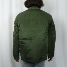 画像3: 70's U.S.NAVY Extreme Cold Weather Impermeable ナイロンデッキジャケット MEDIUM (3)