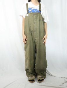 画像2: 40's U.S.NAVY N-1 デッキパンツ MEDIUM (2)