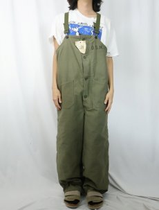 画像2: 40's U.S.NAVY N-1 デッキパンツ DEADSTOCK SMALL (2)