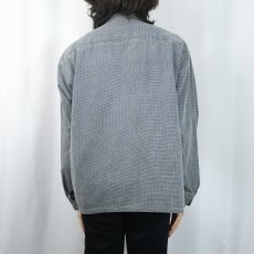 画像3: B-WARE チェック柄 コットンジップジャケット L (3)