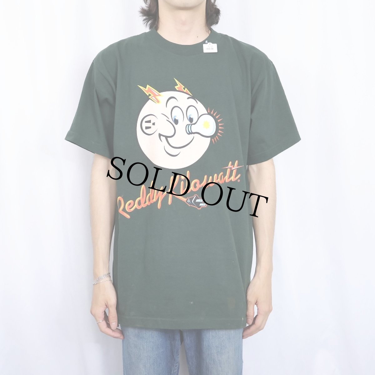画像2: Reddy Kilowatt 電力会社 キャラクタープリントTシャツ (2)