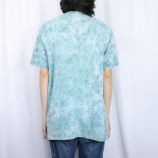画像3: 90's "Scc Diet Tech" 野菜柄 マルチプリントタイダイTシャツ XL (3)