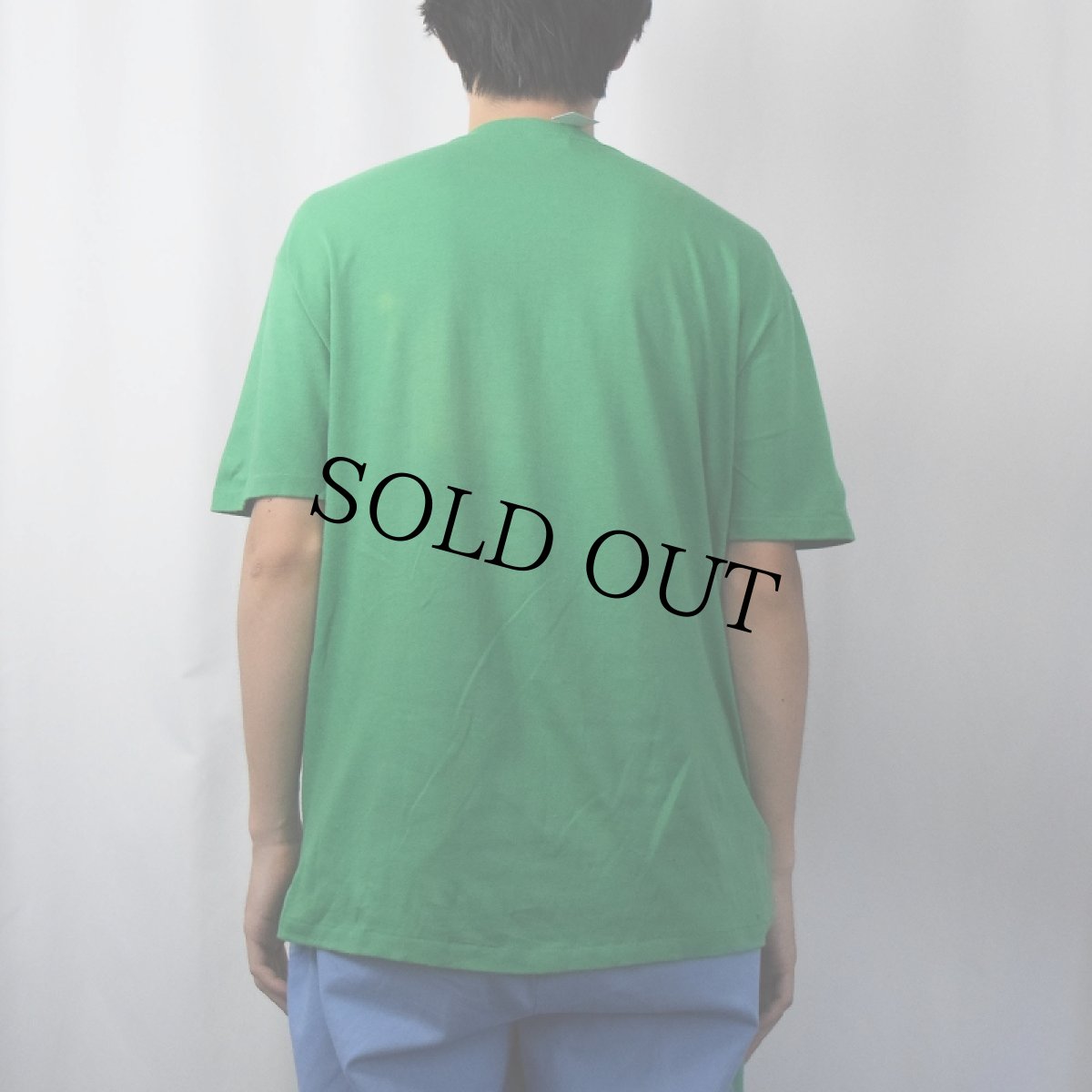 画像3: 80〜90's SNOOPY USA製 "JOE SHAMROCK" ラメプリント キャラクターTシャツ M (3)