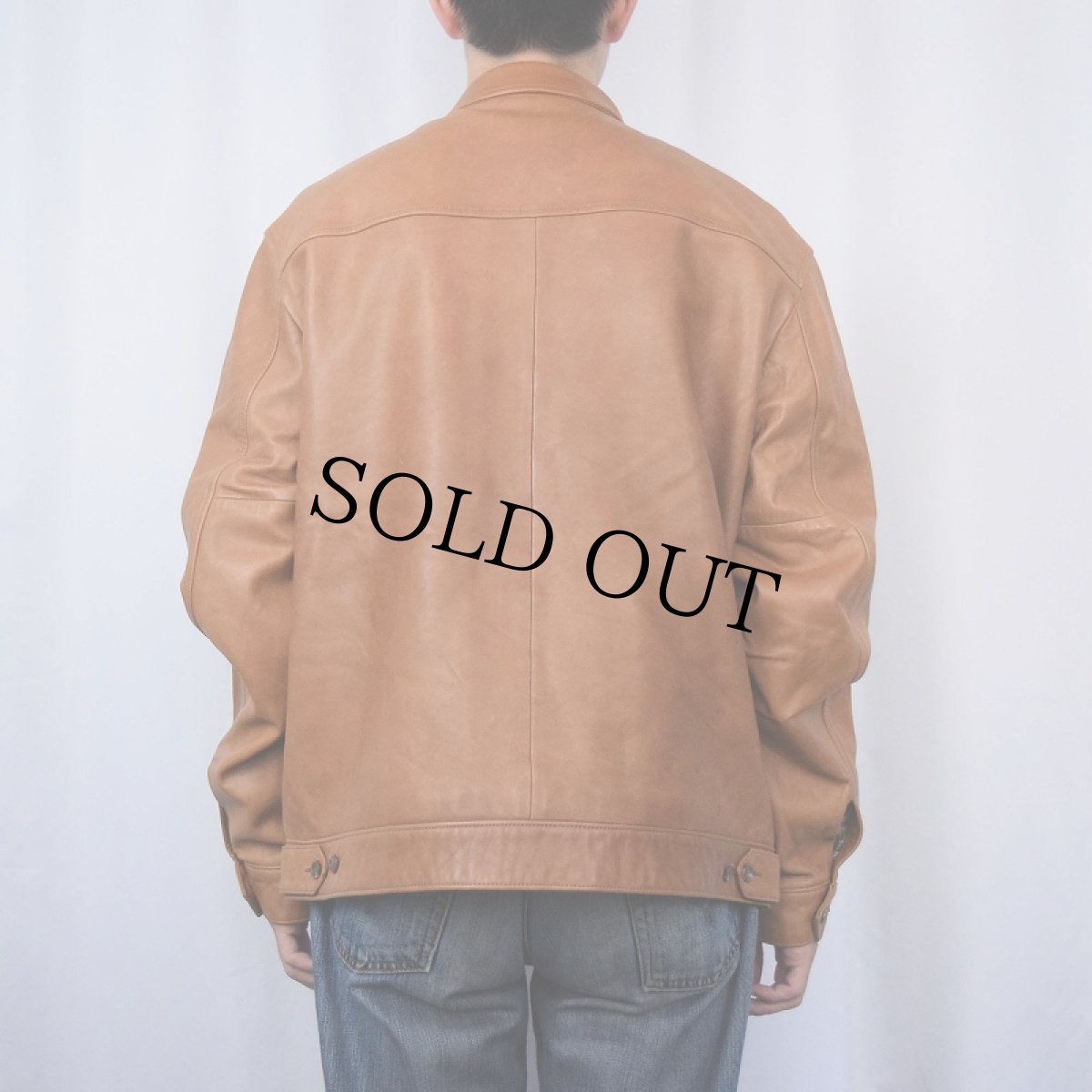 画像3: POLO Ralph Lauren レザージャケット XL (3)