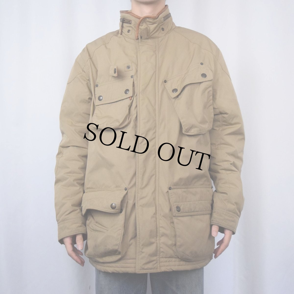 画像2: POLO Ralph Lauren 中綿入り フィールドジャケット L (2)