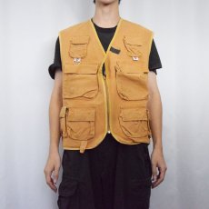 画像2: 【SALE】 80's Columbia フィッシングベスト L (2)