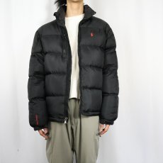 画像2: 【お客様専用ページ】POLO Ralph Lauren "RL/250" ロゴ刺繍 ダウンジャケット BLACK L (2)