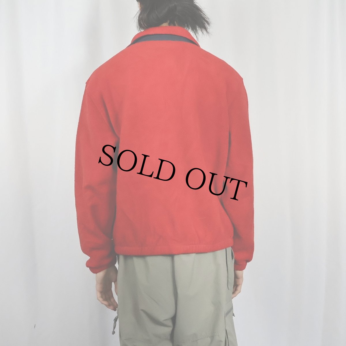 画像3: POLO Ralph Lauren "POLARTEC" フリーススイングトップ M (3)