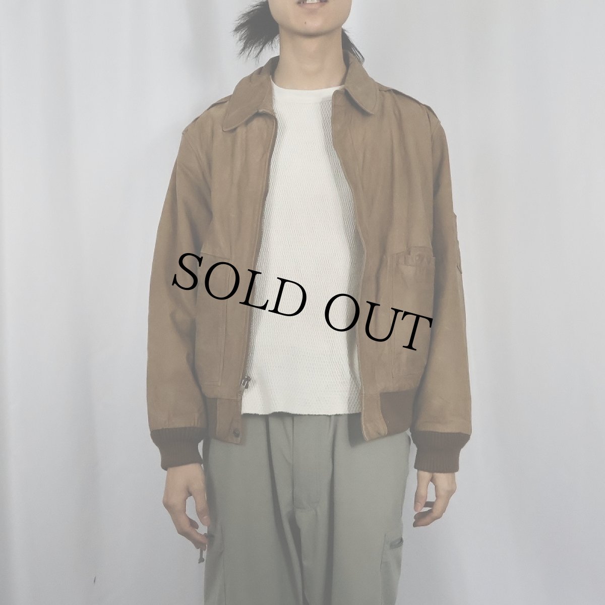 画像2: OFFICERS CLUB レザージャケット (2)