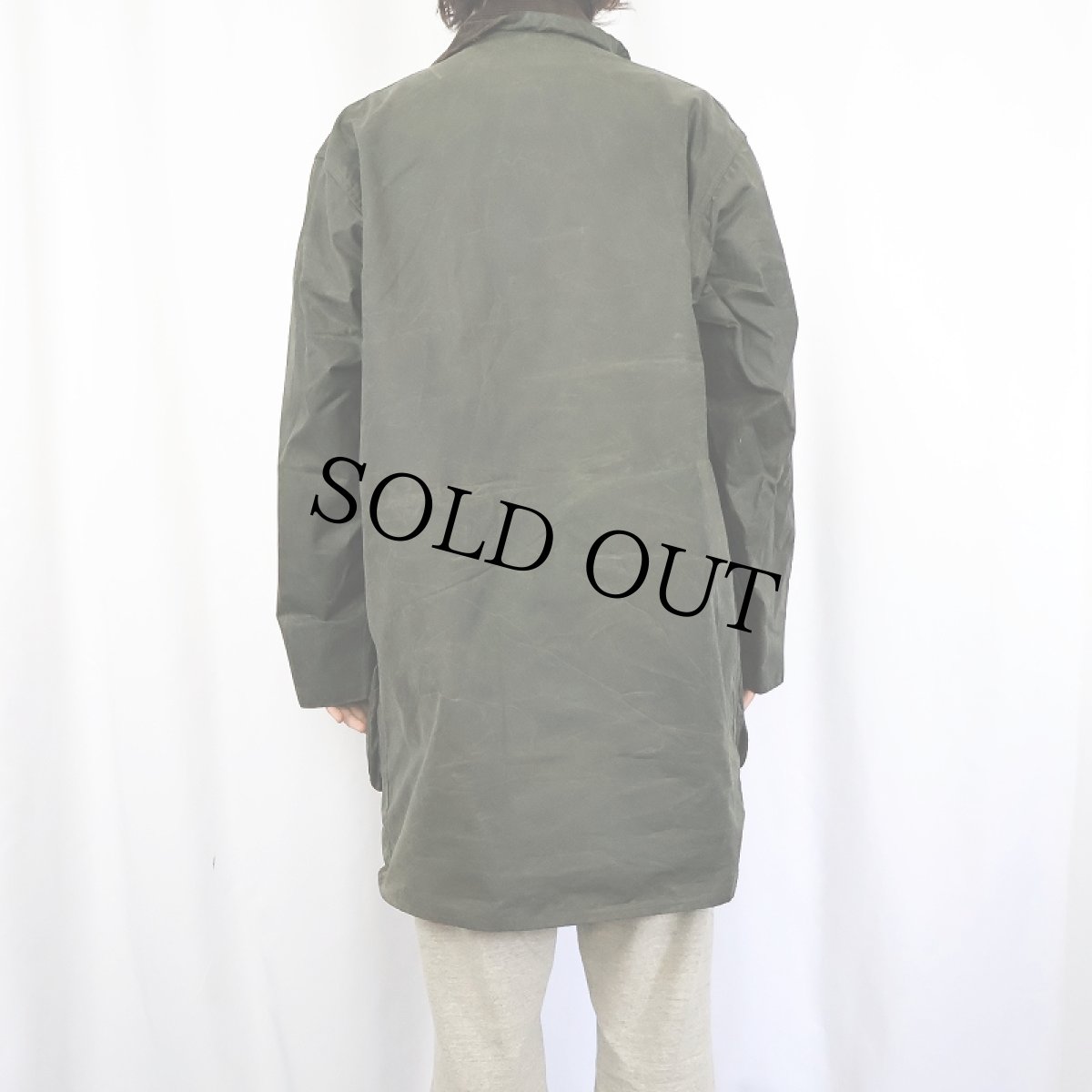 画像3: 90's Barbour ENGLAND製 "BORDER" オイルドジャケット 3ワラント (3)