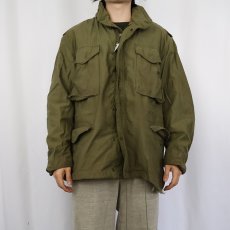 画像2: 70's U.S.ARMY M-65 フィールドジャケット 2nd MEDIUM-SHORT (2)