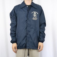 画像2: 70's Champion PRODUCTSタグ "GO GO GRABBER" ナイロンコーチジャケット NAVY (2)