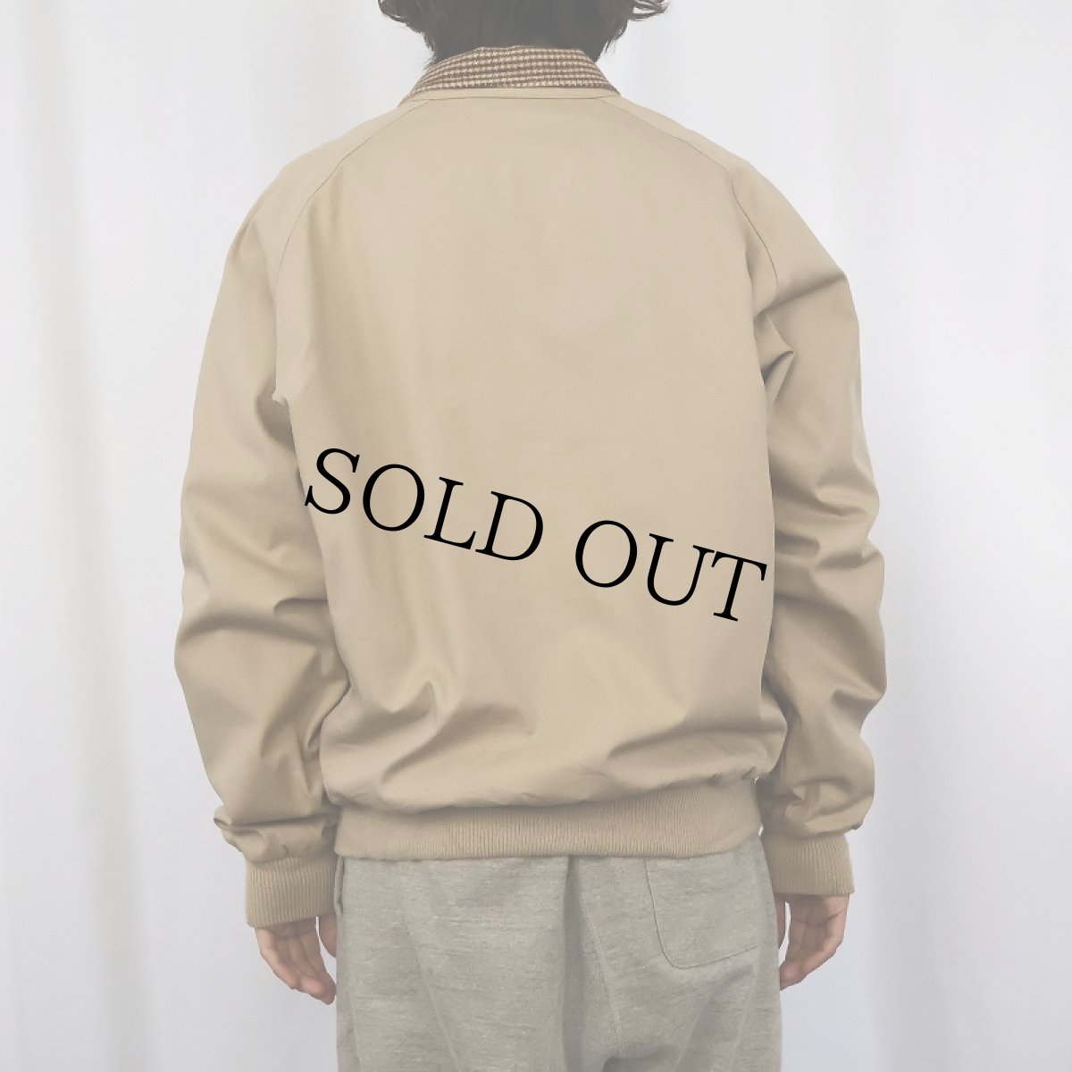 画像4: 70〜80's LACOSTE 千鳥格子柄 リバーシブルスイングトップ XL (4)