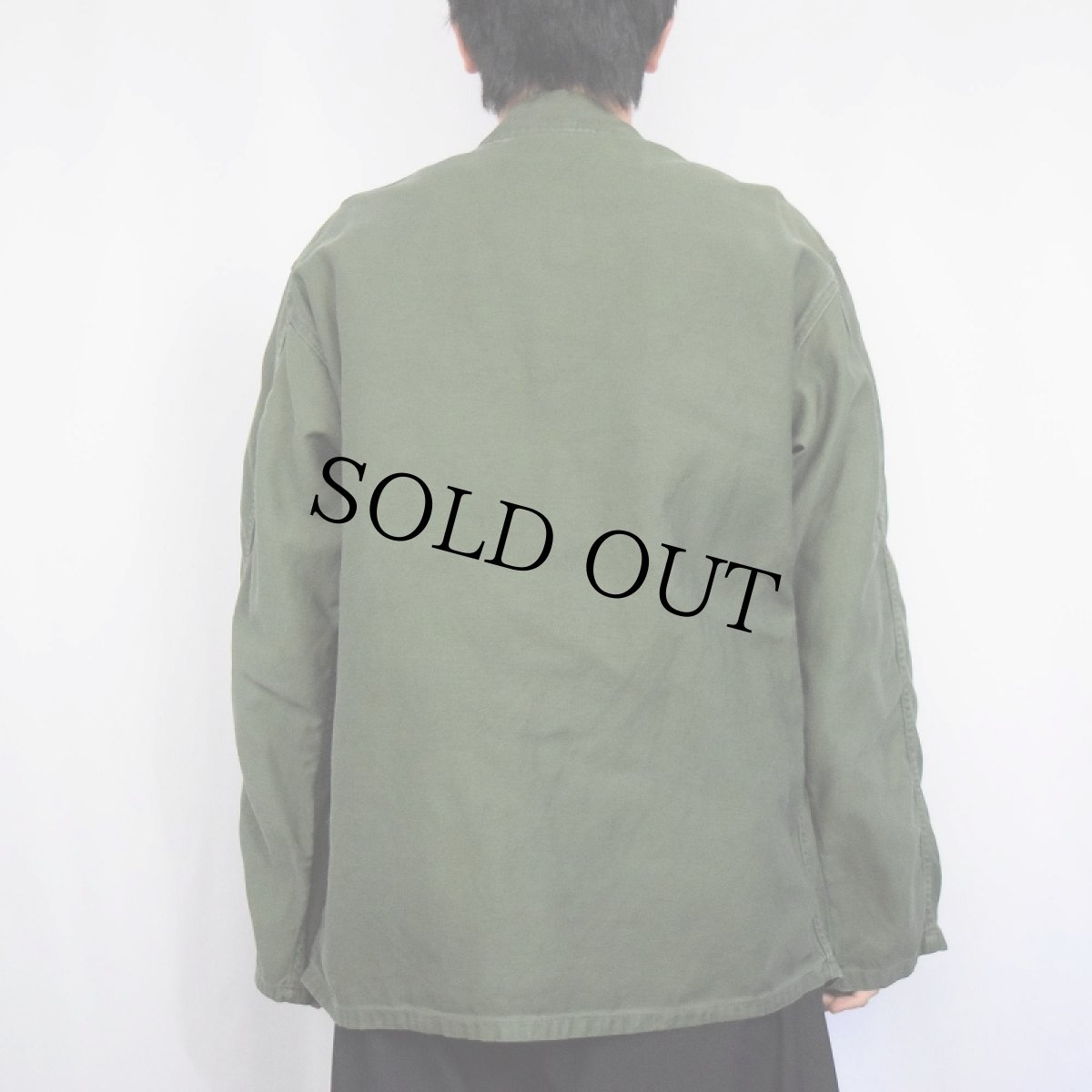 画像3: 60's U.S.ARMY ユーティリティシャツ 1st後期 MEDIUM (3)