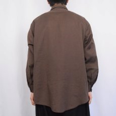 画像3: 90's Dickies USA製 コットン×ポリエステル ワークシャツ (3)