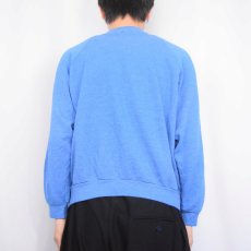 画像3: 90's FRUIT OF THE LOOM USA製 無地ラグランスウェット L (3)
