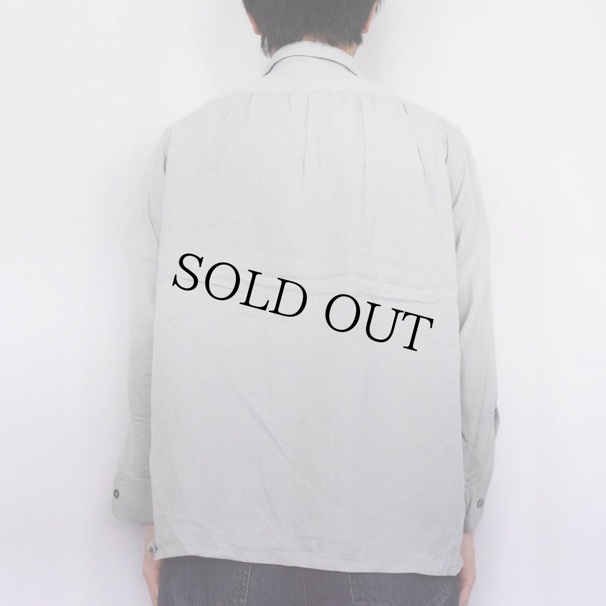 画像3: 50's ARROW USA製 オープンカラーレーヨンシャツ (3)