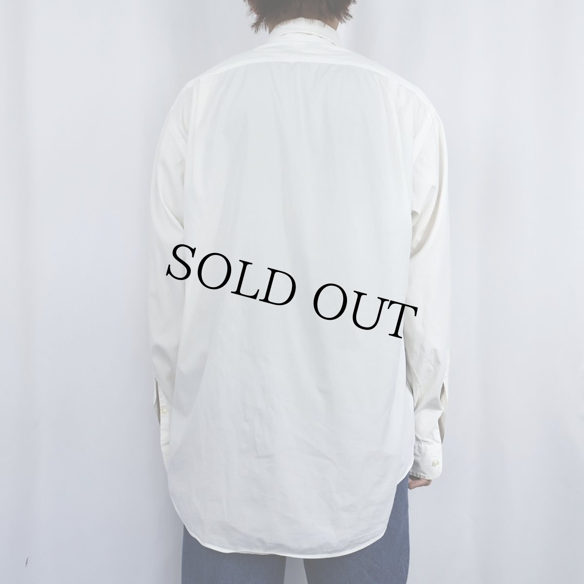 画像4: Ralph Lauren "MARLOWE" コットンボタンダウンシャツ S (4)