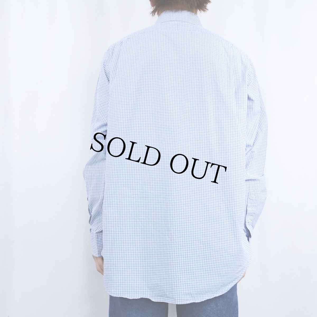 画像4: POLO Ralph Lauren "REGENT CLASSIC FIT" ポニー無し ギンガムチェック柄 コットンシャツ SIZE16 1/2 (4)