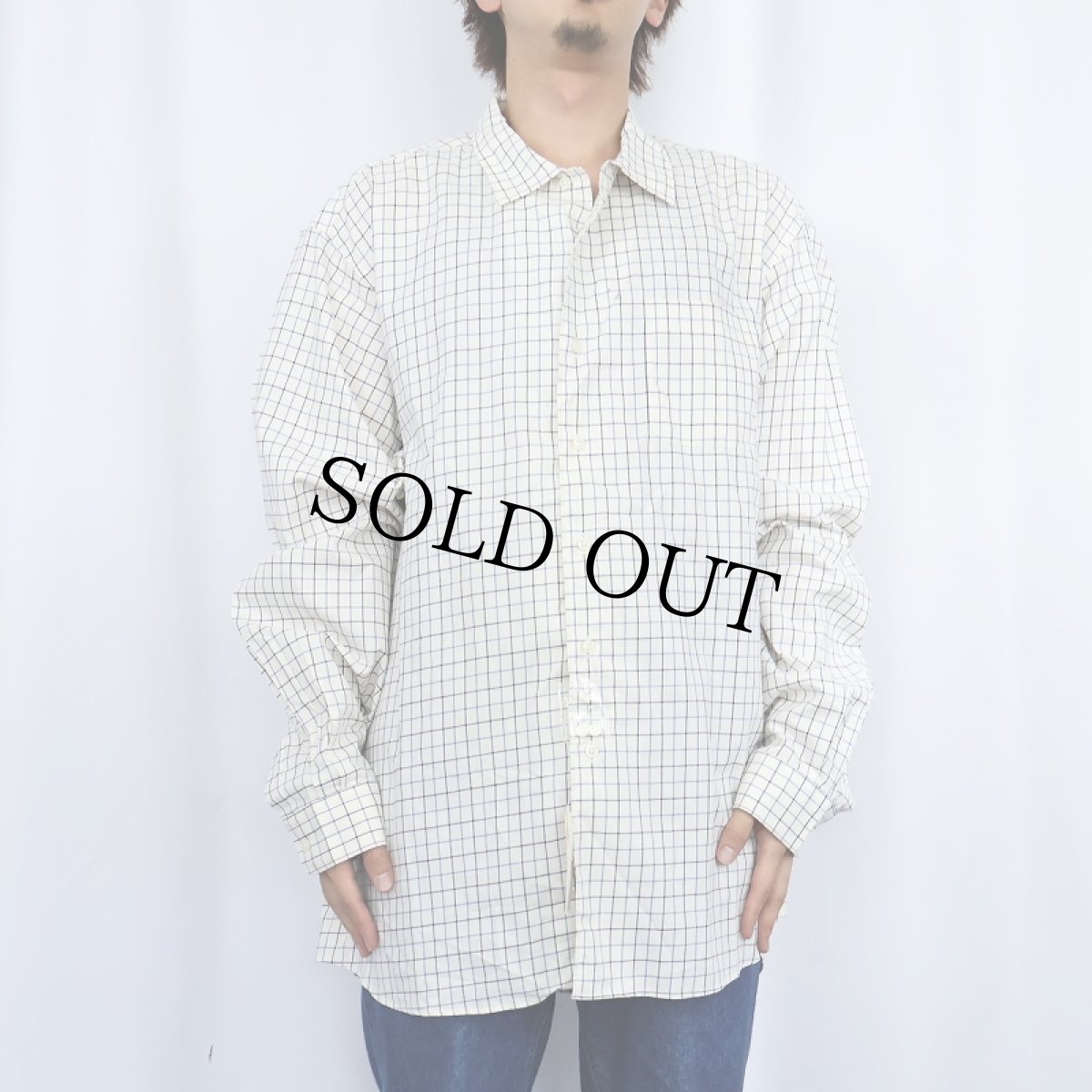 画像3: POLO Ralph Lauren "BONNARD" ポニー無し チェック柄 コットンシャツ タグ付き未使用 XXL (3)