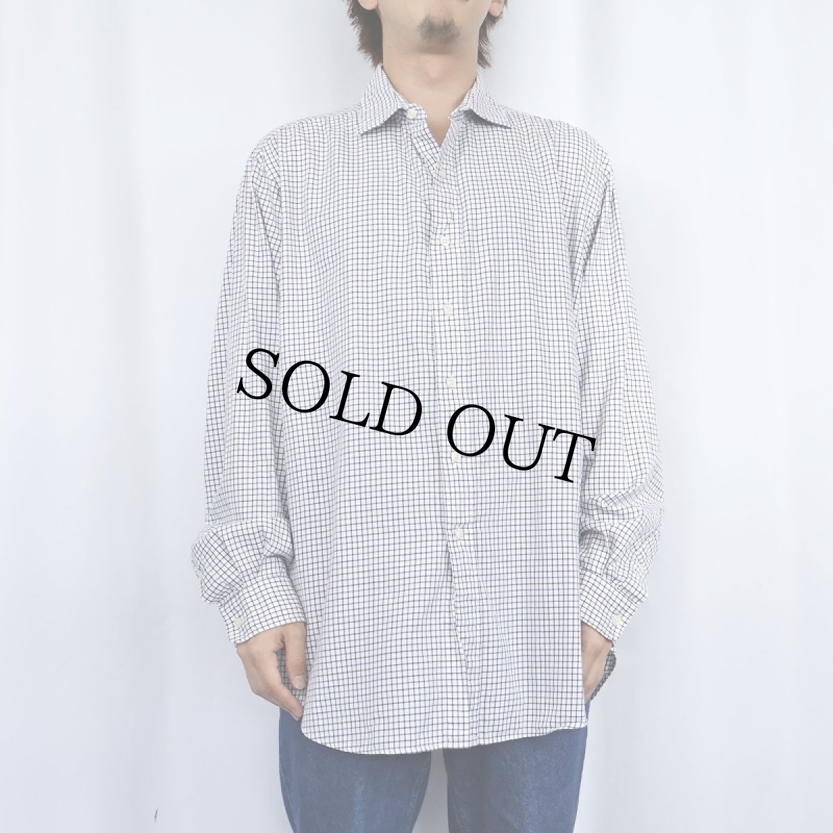 画像3: POLO Ralph Lauren "WESTERTON CLASSIC FIT" ポニー無し チェック柄 コットンシャツ XL (3)