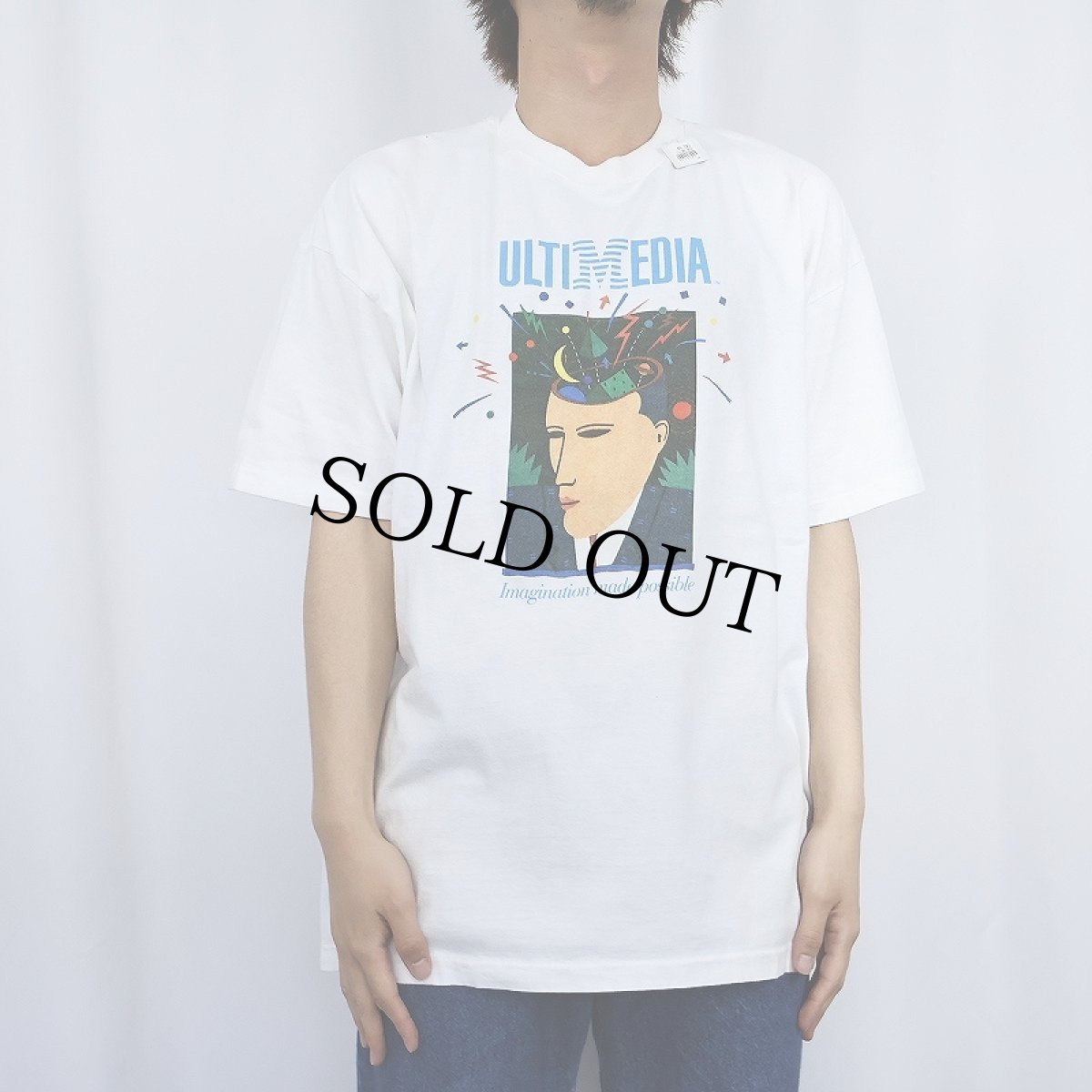 画像3: 90's IBM ULTIMEDIA USA製 コンピューター企業プリントTシャツ XL (3)