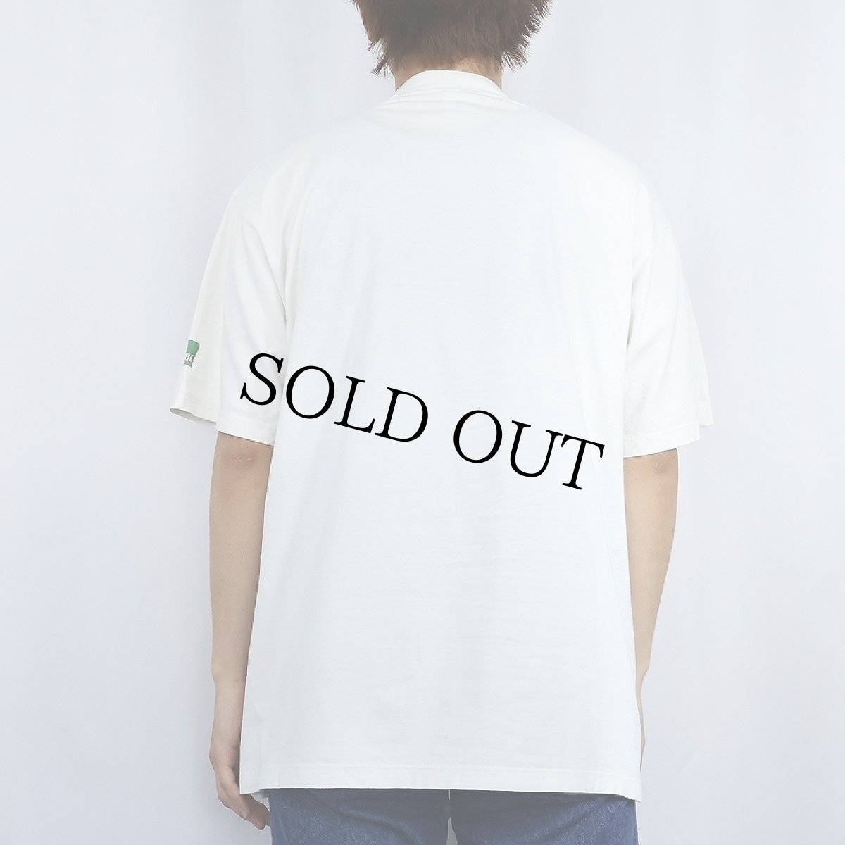 画像3: BBL "Keep on mousing" 銀行プリントTシャツ L (3)