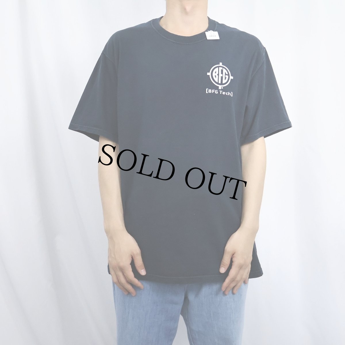 画像3: BFG Technologies "The Gamer's Choice!" コンピューター企業 ロゴプリントTシャツ L (3)