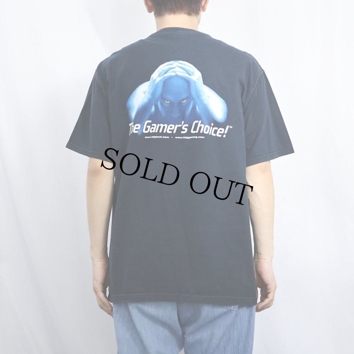 画像4: BFG Technologies "The Gamer's Choice!" コンピューター企業 ロゴプリントTシャツ L (4)