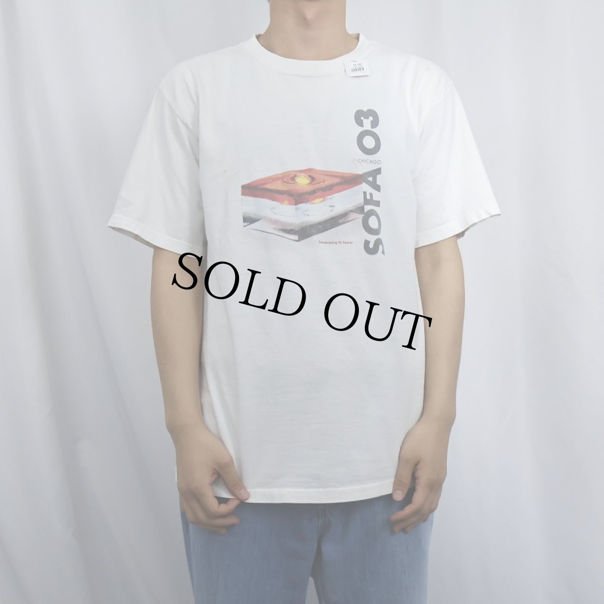 画像2: SOFA Chicago "Celebrating 10 Years!" アートフェアプリントTシャツ M (2)