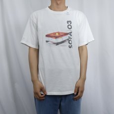 画像2: SOFA Chicago "Celebrating 10 Years!" アートフェアプリントTシャツ M (2)