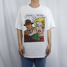 画像3: 90's〜 NYNEX 電話会社 リキテン風 イラストプリントTシャツ XL (3)