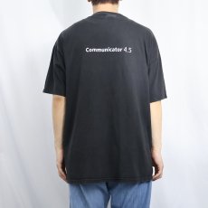 画像4: 90's Netscape Communications USA製 "Communicator 4.5" インターネット企業 プリントTシャツ BLACK XL (4)
