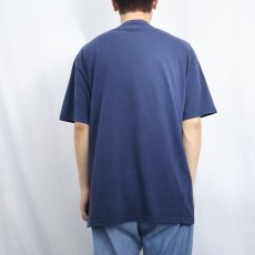 画像3: "iPood" ジョークプリントTシャツ NAVY L (3)