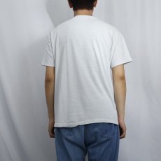 画像3: 80's Apple USA製 "Move over, Mickey." レインボーロゴプリントTシャツ L (3)