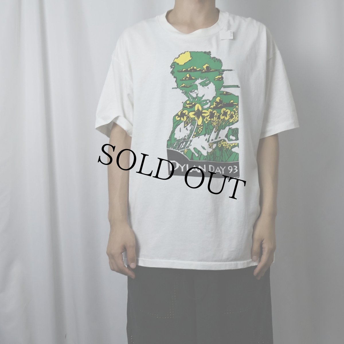 画像2: 1993 Bob Dylan  USA製"DYLAN DAY 93" イベントプリントTシャツ XL (2)