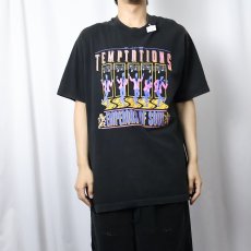 画像2: 90's The Temptations "Emperors of Soul" ソウル・コーラス・グループアルバムTシャツ BLACK XL (2)