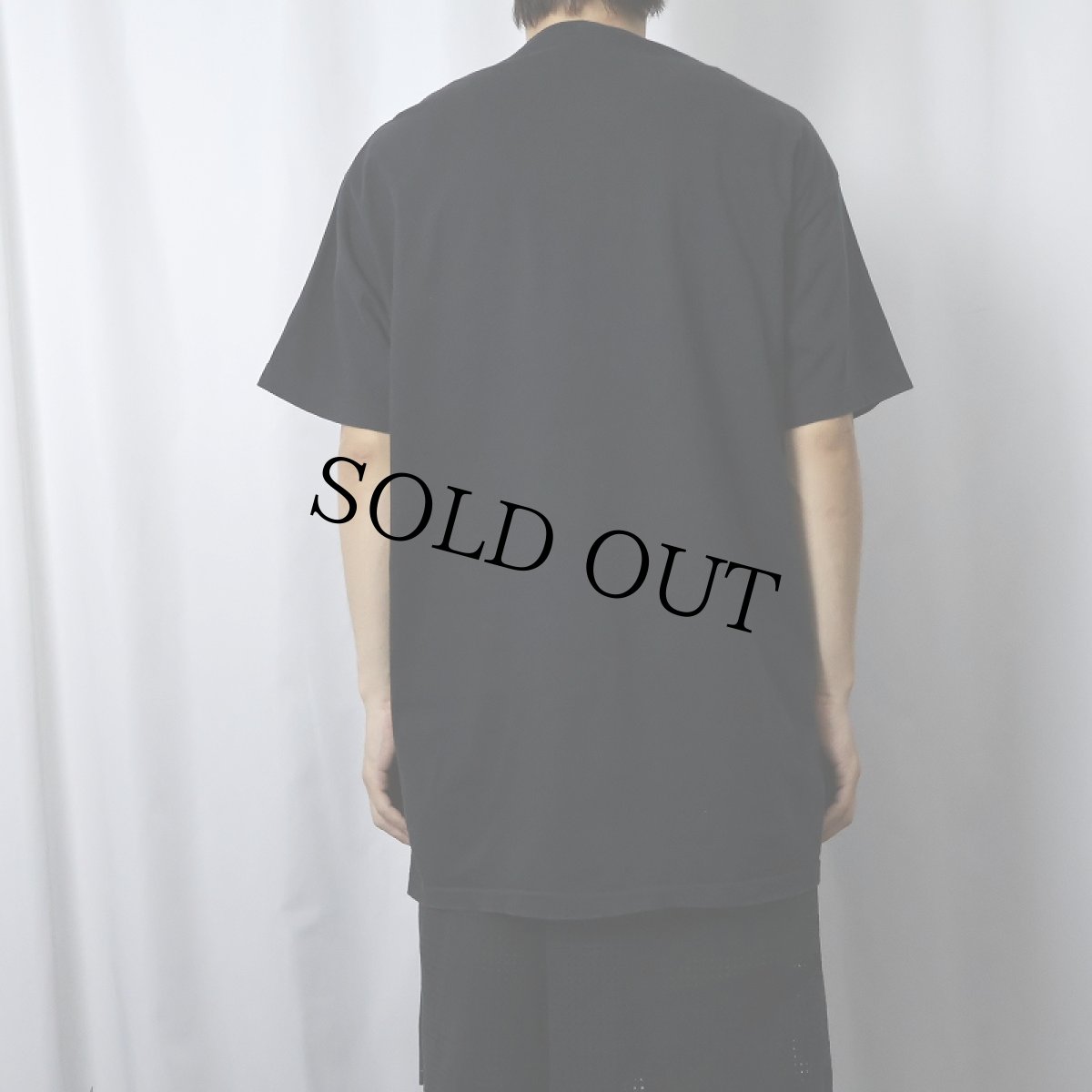 画像3: 90's POLO Ralph Lauren USA製 ロゴ刺繍 ポケットTシャツ BLACK L (3)