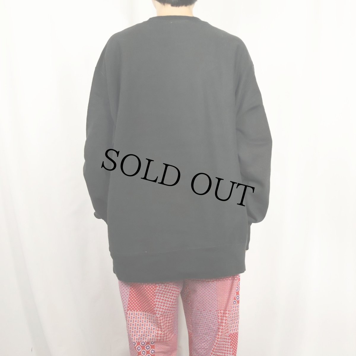 画像3: Champion REVERSE WEAVE 目無し スウェット BLACK XL (3)