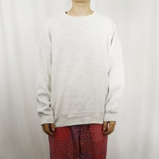 画像2: 90's RUSSELL ATHLETIC USA製 前V 無地スウェット XXL (2)