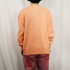 画像3: 90's LANDS' END USA製 コットンニットセーター XL (3)